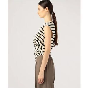 Anthropologie Baum und Pferdgarten  Jaliyah Muscle Tee Striped Womens Small